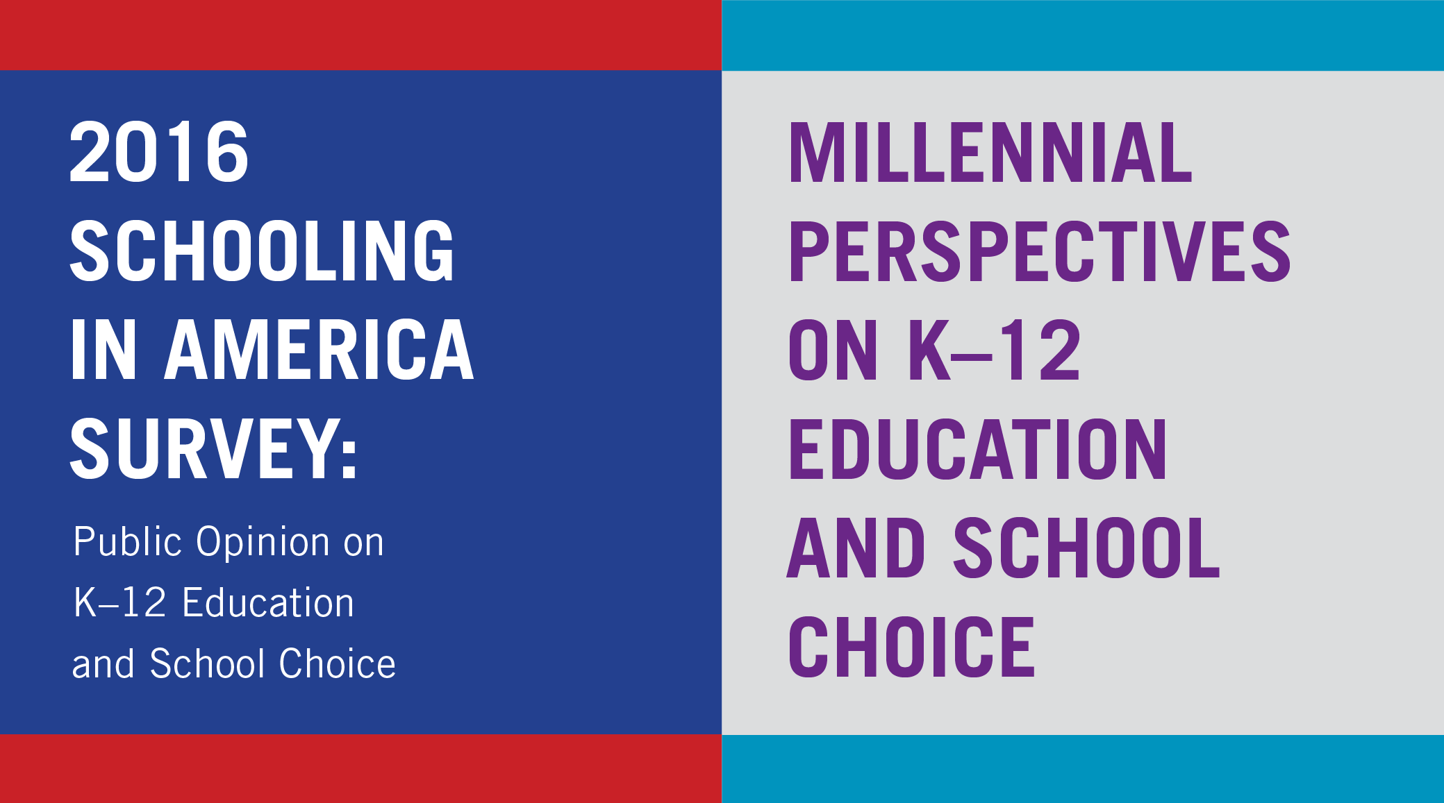 2016 Schooling in America Survey