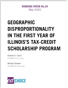 Geographic Disproportionality in the First Year of Illinois’s Tax-Credit Scholarship Program