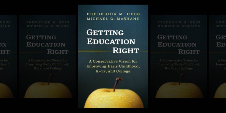 McShane and Hess’ “Getting Education Right,” out now thumbnail